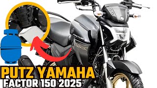 🚨PUTZ YAMAHA #2 - FACTOR 150 2025 e o BOTIJÃO DE GAS!!!