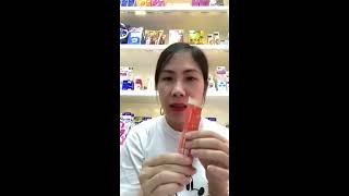 Review Collagen dạng thạch vị xoài/ việt quất Nhật Bản