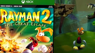 Así es Rayman 2 The Great Escape de Dreamcast en Xbox Series X/S