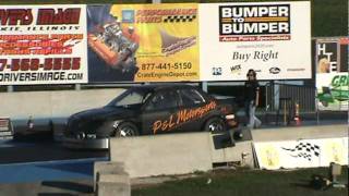 P&L Motorsports drag car "import wars nationals"