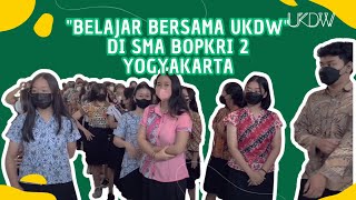 Seminar Belajar bersama UKDW di SMA Bopkri 2 Yogyakarta, Part 2