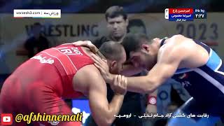 فینال مسابقات کشتی آزاد جام تختی نبرد جانانه دو دلاور 👑#کشتی#کشتی_آزاد#wrestling #جام_تختی