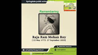 Let's Remembering Raja Ram Mohan Roy on his 249th Birth Anniversary #shorts #india #today #birthday