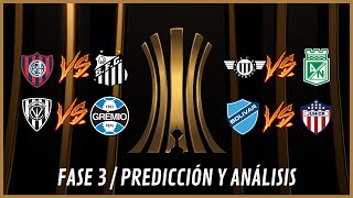 FASE 3 COPA LIBERTADORES | ANÁLISIS & PREDICCIÓN | LÍNEA DE GOL