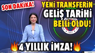 SON DAKİKA! Yeni Transferin Geliş Tarihi Belli Oldu! 4 YILLIK İMZA! Hayırlı Olsun!