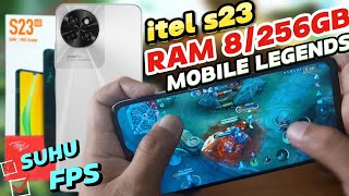 Tes Mobile Legends Itel S23 8/256GB🔥Cara Aktifkan Game Booster Biar Auto Win