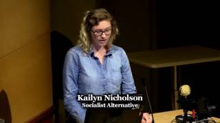 Kailyn Nicholson - Seattle Socialism Conference - April 2, 2017