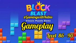 Block  Blast Puzzle  Game/Adventure Master Level gameplay walkthrough/Level  86 - 90