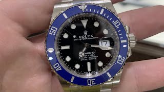 Rolex Shopping In Two Stores/The Hunt For Steel-Found A Rolex Submariner Blue