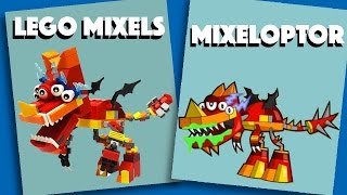 LEGO Mixels  - Mixeloptor - Stop Motion Build (How to Build)