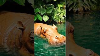 'Narco Hippos' and How They Got Their Name 🤯🦛🇨🇴 #shorts #wildlife  #invasivespecies #animalfacts