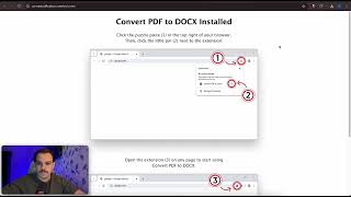 How to convert PDF to DOCX?