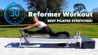 The Best Pilates Stretches (Balanced Body Allegro 2 Reformer)