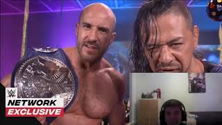 Reacting to Shinsuke Nakamura & Cesaro survey "Champions Lounge" damage