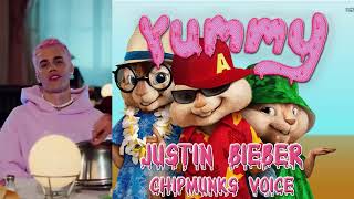 Justin Bieber - Yummy (CHIPMUNKS VOICE)