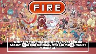 ChaoEmperor's Questions Trying To Find Somebody Who Can Make Fire Type Pokemon Mascot Costumes