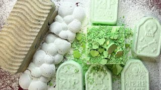 Neon Gym Chalk Reforms + Fresh Block with Cornstarch Crunchies ASMR • Day 27 of Halloween Series