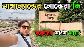 নাগাল্যন্ডের লোকেরা কি সত্যিই কুকুরের মাংস খায় ? | Nagaland Dimapur City Explore | Train Video |