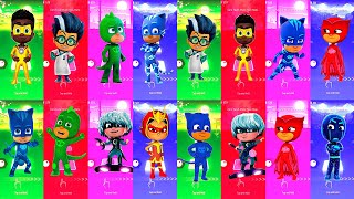 PJ Masks - Romeo 🆚 Newton Star 🆚 CatBoy 🆚 Owlette 🎶 Tiles Hop EDM Rush