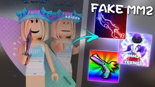 |[ММ2]| если УМРУ - захожу в FAKE РЕЖИМ🔪