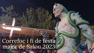 Correfoc i fi de festa major de Salou 2023