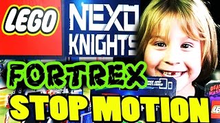 LEGO Nexo Knights: The Fortrex - Stop Motion Toy Review | Beau's Toy Farm