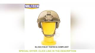 ✅ Sale 75% Off ISO Certified MILITECH CB NIJ Level IIIA 3A FAST OCC Liner High XP Cut Bulletproof