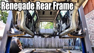 HEMI Swap Jeep Renegade pt. 11 Rear Frame Fabrication