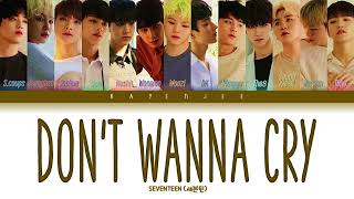 SEVENTEEN (세븐틴) – Don't Wanna Cry [Color Coded Lyrics Han_Rom_Eng]