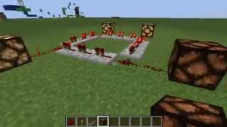 Redstone Flashing Light Tutorial - Minecraft