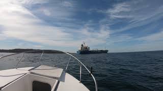 Big Ship in Botany Bay NSW