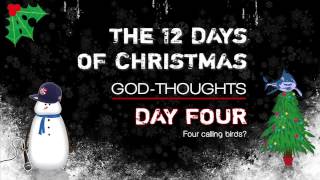 12 Days of Christmas God-Thoughts - Day 4 - Matthew 6 & not worrying