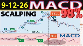 🔴 9-12-26 EMA-MACD SCALPING Strategy - One of The Best Absolute Methods for Trading (FULL TUTORIAL)