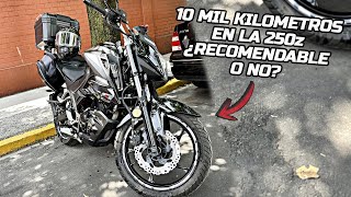 Llego a los 10 mil KILOMETROS la 250z ¿LA RECOMIENDO O NO? | AquaBiker