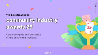 Community Industry Awards 2023 | CMX