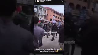 Nigerian Police Officers Dance Joyfully with Protesters In Delta State. #nigeriaprotest #trending