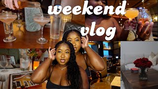 WEEKEND VLOG | DATE NIGHTS ,  ROOFTOPS, ERRANDS, FLOWER ARRANGEMENTS, NEW RECIPES + VIBES PER USUAL