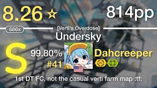 8.26⭐Dahcreeper | Lundy - Undersky [Verti's Overdose] +DTNF #41 814pp 99.80% FC