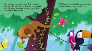 Chameleon birthday story for kids | Short stories for children in English