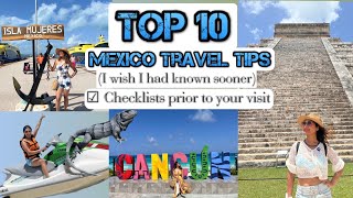 Useful Mexico Travel Tips 2023 | Things to prepare before Mexico vacation | 4K video