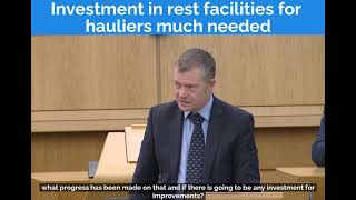 Investment in rest facilities for hauliers much needed