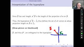 SL Chapter 10 Part1 (Maximal margin classifiers)