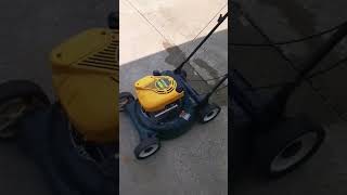 Reconstructed mower: full video on my channel.