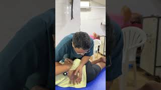 Lumbar spine manipulation HVLA #adjustment #shorts