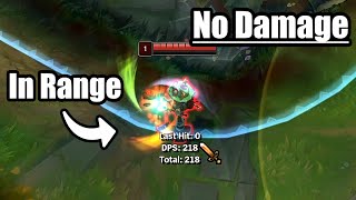 Qiyana Ult Hitbox Bug on Patch 13.24