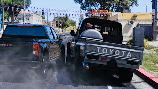 عصابه تهين راعي الشاص ويحرقو سيارتو لكن راعي الشاص يحرق قلبهم في النهايه…|قراند 5 -GTAV