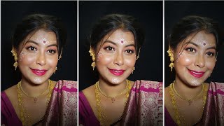 Self bridal makeup tutorial || step by step|| #bridalmakeup#ytshorts#indianmakeup