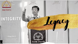 RIM PERTH - SUNDAY SERVICE |Ps. Woy Namsen - Legacy [30 January 2022]