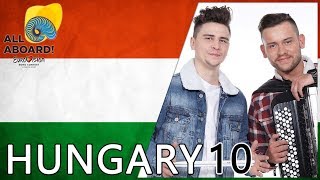 EUROVISION 2018 | Hungary Top 10