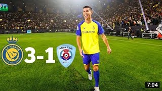 Al nassr vs abha 3-1 semua goal highlights 2023 Ronaldo